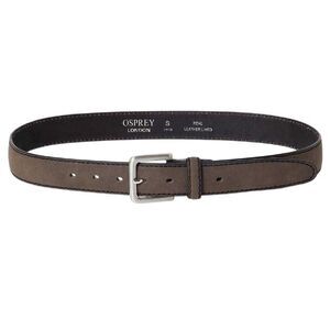 London Dickens Leather Belt / Brown/Black